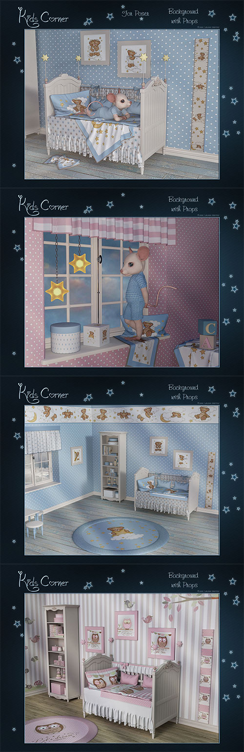 Kids Corner for Poser