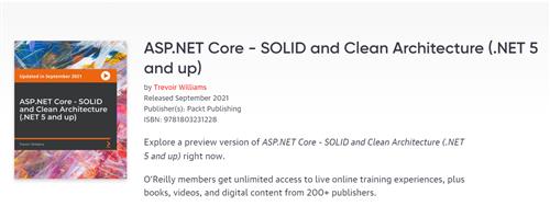 ASP.NET Core - SOLID and Clean Architecture (.NET 5 and Up)