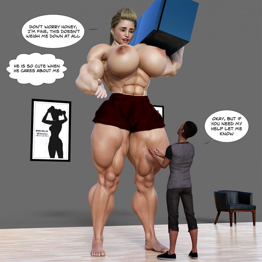 Slave - Nora My Huge Girlfriend 3D Porn Comic