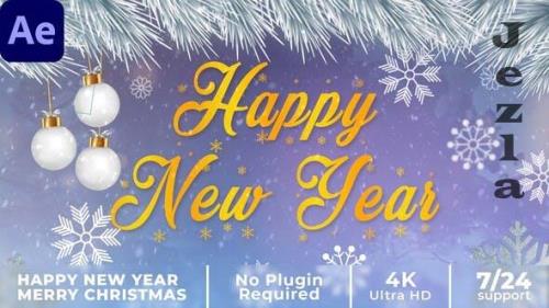 Merry Christmas Intro | Happy New Year Intro - 35311260
