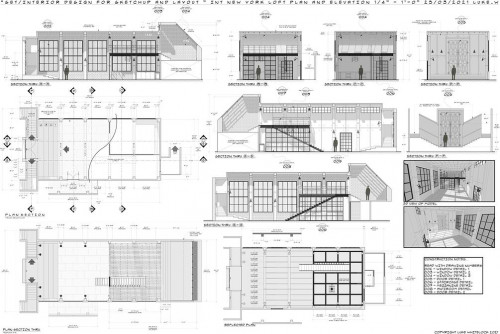 Luke Whitelock - Set Design for Film, TV and Commercial How to produce construction drawings using Sketchup and Layout