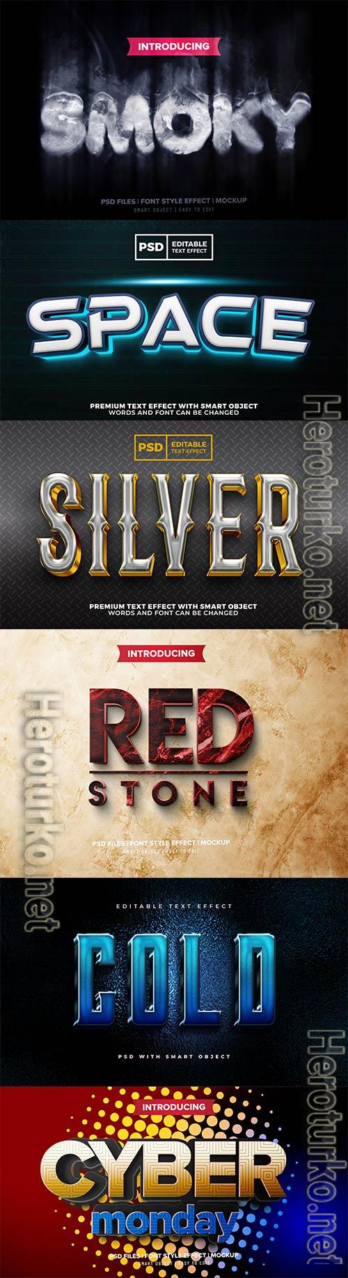 Psd text effect set vol 15