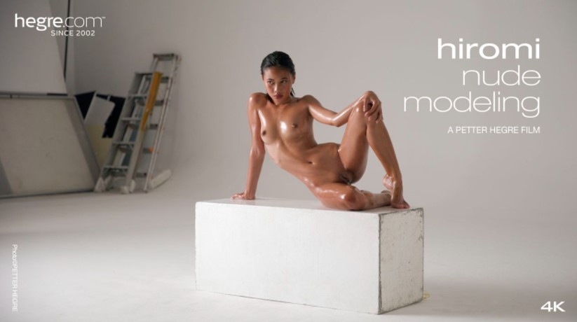 [Hegre.com] 2021-12-21 Hiromi - Nude Modeling 4K [bts, slim, small tits, posing, photoshoot, small tits, asian, oil] [2160p, HDRip]