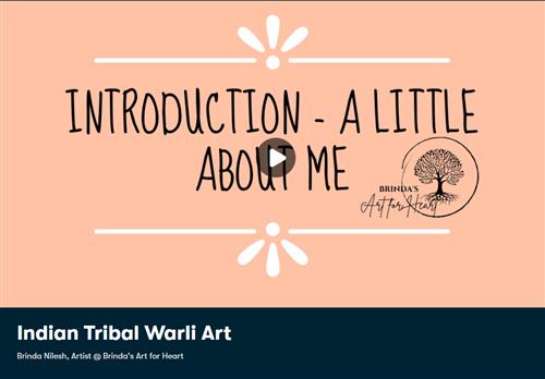 Skillshare – Indian Tribal Warli Art