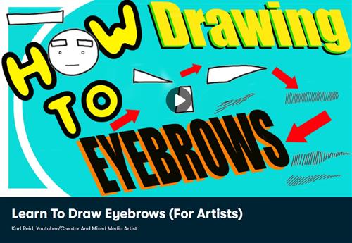 Skillshare - Learn To Draw Eyebrows (For Artists)