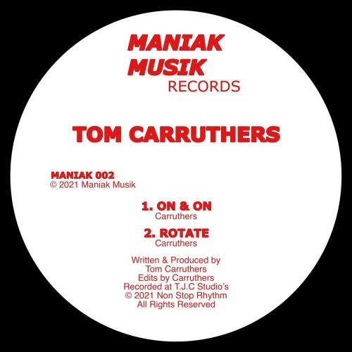 VA - Tom Carruthers - On & On (2021) (MP3)