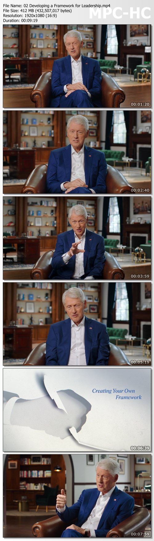 President Bill Clinton Teaches Inclusive Leadership - MasterClass 