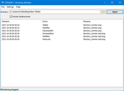 VovSoft Directory Monitor v1.1 + Portable