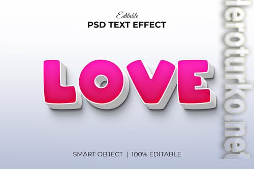 Snow editable 3d text effect mockup premium psd Snow editable 3d text effect mockup premium psd