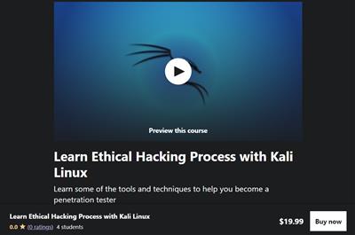 Udemy - Learn Ethical Hacking Process with Kali Linux