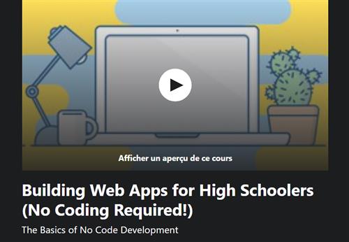 Building Web Apps for High Schoolers (No Coding Required)
