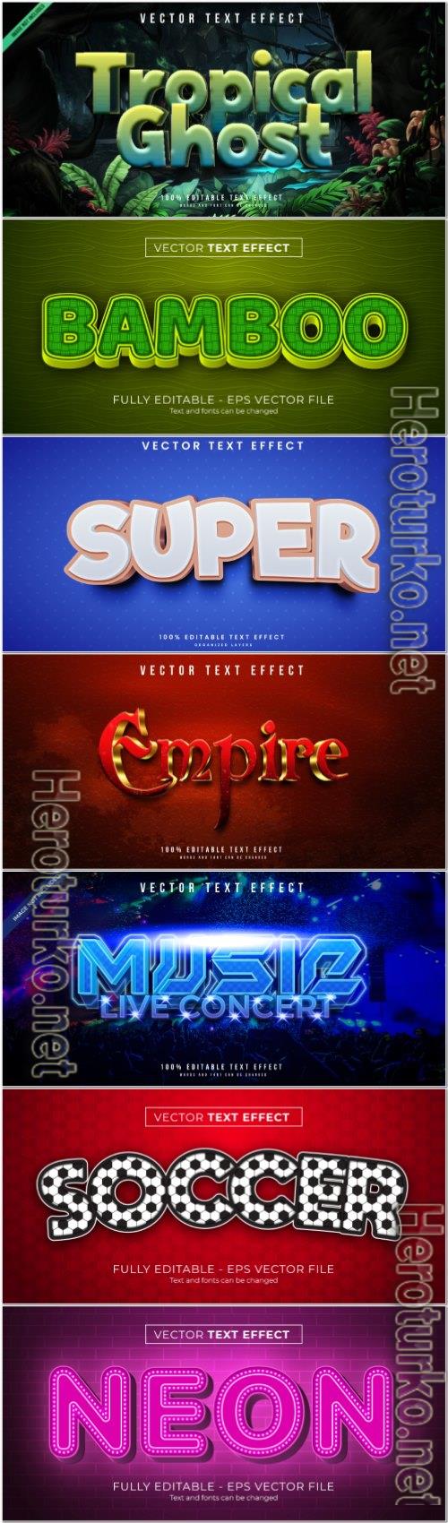 3d editable text style effect vector vol 874 3d editable text style effect vector vol 874