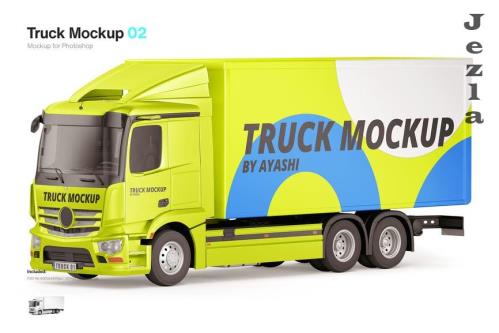 Truck Mockup 02