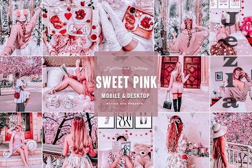 Sweet Pink - Photoshop Actions & Lightroom Presets