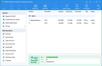 AOMEI Partition Assistant 9.6.0.0 Multilingual + WinPE