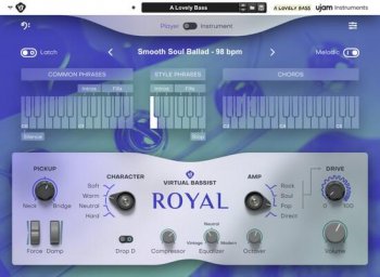 Reason RE UJAM Virtual Bassist Royal v1.0.0