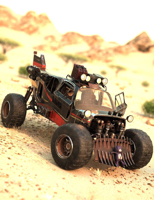 Wasteland Plane Car