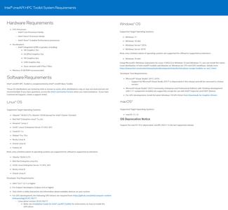 Intel OneApi Toolkits 2022.1 (x64)
