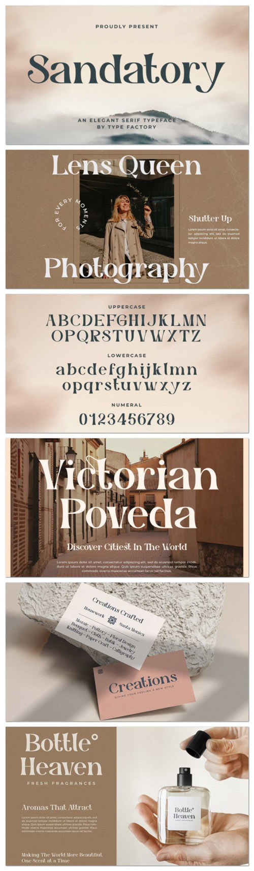 Sandatory - Elegant Serif Typeface