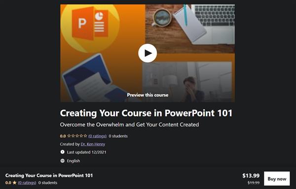 Udemy - Creating Your Course in PowerPoint 101