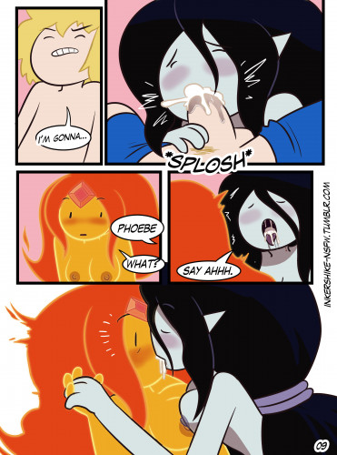 Inker Shike NSFW - Adventure time - Practice With The Band Porn Comics