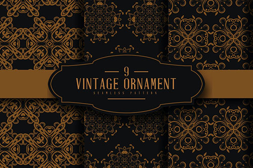 Vintage Ornament Seamless Pattern