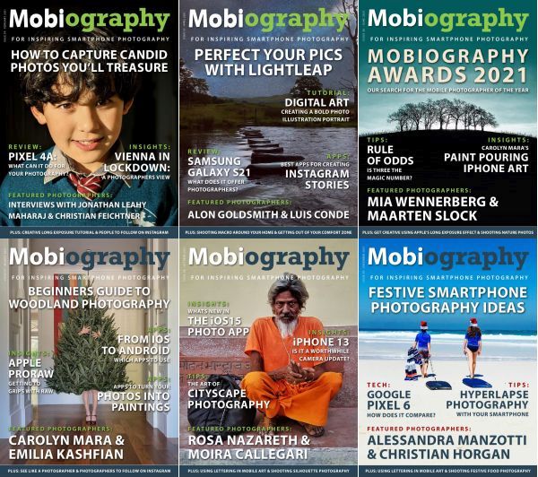 Подшивка журнала - Mobiography №54-59 (Febryary-December 2021) PDF. Архив 2021