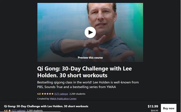 Qi Gong - 30 Day Challenge with Lee Holden - 30 short workouts
