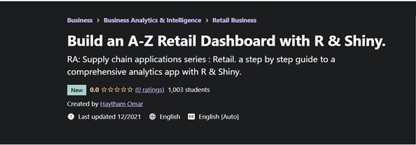 Udemy – Build an A-Z Retail Dashboard with R & Shiny