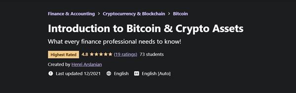 Introduction to Bitcoin & Crypto Assets