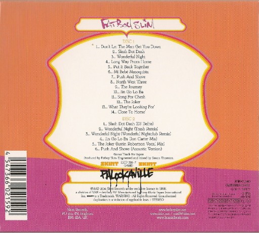 Fatboy Slim - Palookaville (2004) [CD FLAC]