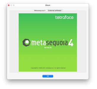 Metasequoia 4.8.1a EX Edition macOS
