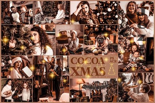 10 Cocoa Xmas Photoshop Actions And ACR Presets - 1711338
