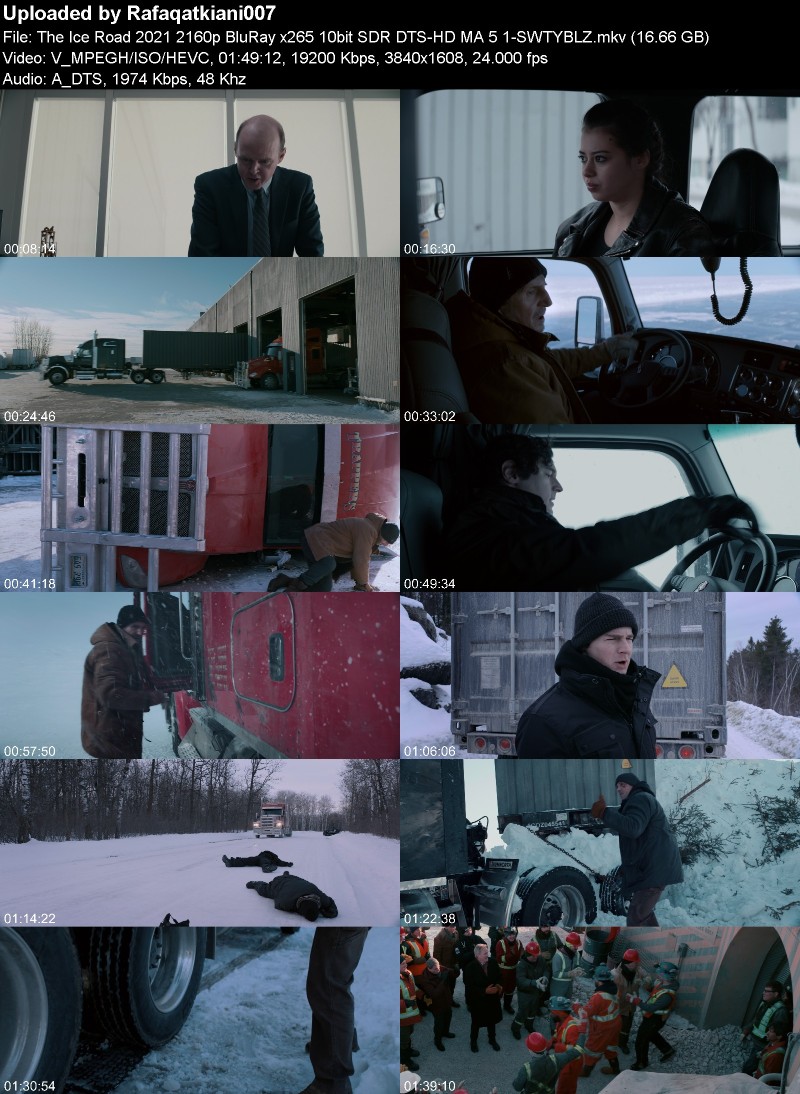 The Ice Road 2021 2160p BluRay x265 10bit SDR DTS-HD MA 5 1-SWTYBLZ The Ice Road 2021 2160p BluRay x265 10bit SDR DTS-HD MA 5 1-SWTYBLZ