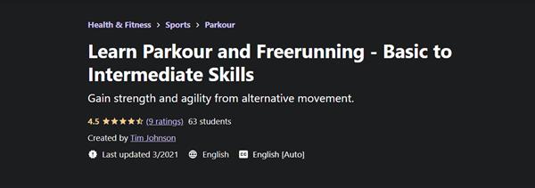 Learn Parkour and Freerunning - Basic to Intermediate Skills