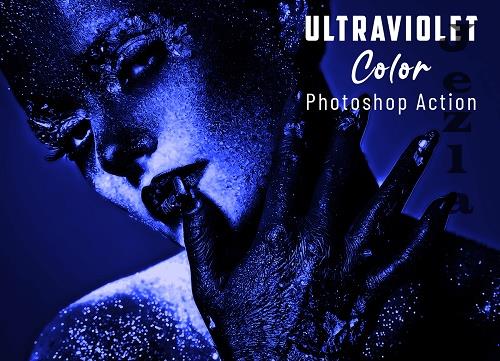 Ultraviolet Color Photoshop Action