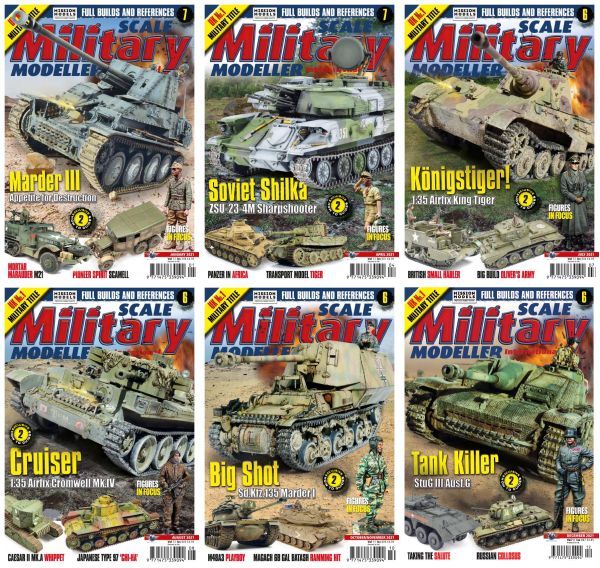 Подшивка журнала - Scale Military Modeller International (January-December 2021) PDF. Архив 2021