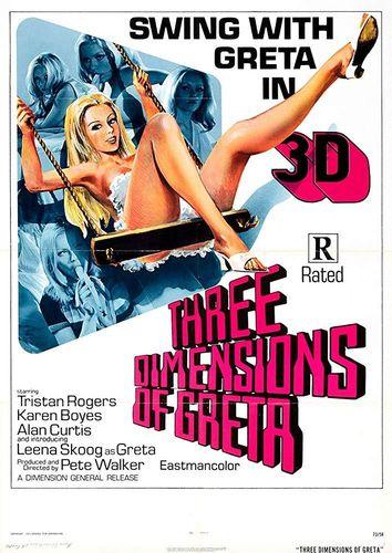 Four Dimensions of Greta / Четыре измерения Греты (Pete Walker, Peter Walker (Heritage) Ltd.) [1972 г., Erotic, Comedy, DVDRip]