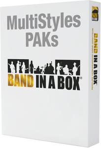 PG Music MuliStyles PAK 1 for Band in a Box and RealBand