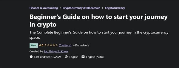 Udemy - Beginner's Guide on how to start your journey in crypto