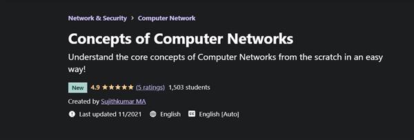 Udemy – Concepts of Computer Networks