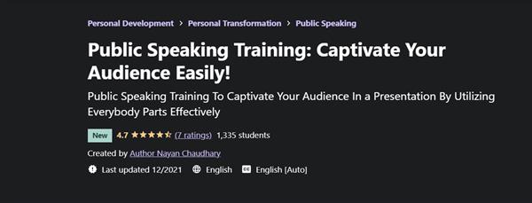 Public Speaking Training - Captivate Your Audience Easily!