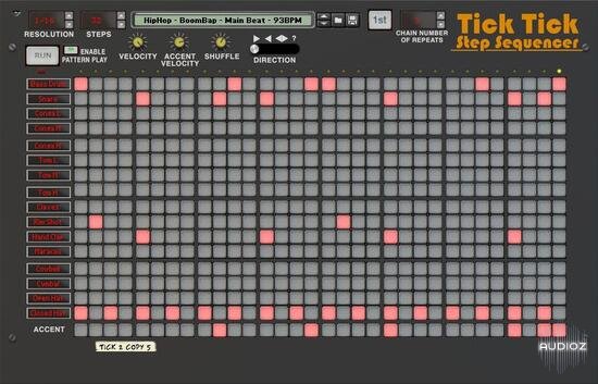 Reason RE Josh Levy Tick Tick Step Sequencer v1.0.2