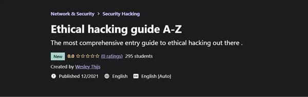 Udemy – Ethical Hacking Guide A-Z