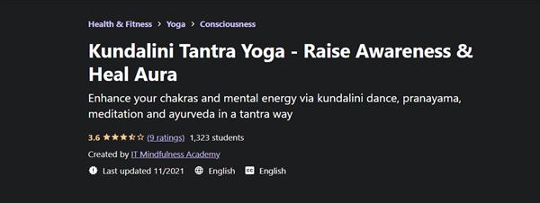 Udemy - Kundalini Tantra Yoga - Raise Awareness & Heal Aura