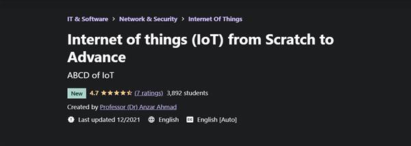 Udemy - Internet of things (IoT) from Scratch to Advance