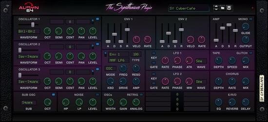 Reason RE Auryn64 The Synthwave Plugin v1.1.0