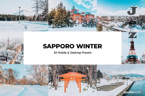 20 Sapporo Winter Lightroom Presets - 6715162