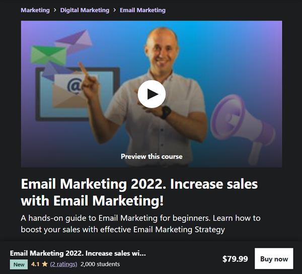 Email Marketing 2022 – Increase Sales with Email Marketing!
