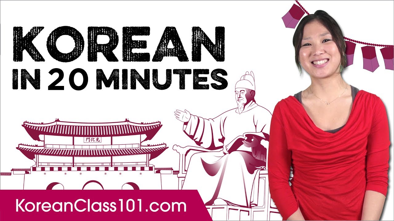 Learn Korean language from the basics!